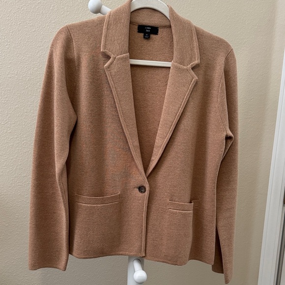 J. Crew Sweaters - J.Crew 365 tan cardigan medium